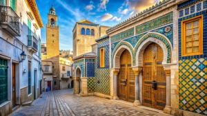 TUNISIE - Echapp&eacute;e berb&egrave;re p.342-343