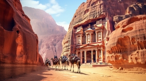JORDANIE - "Terre d'histoire" - p.302-303