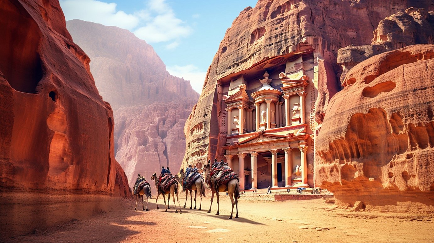 JORDANIE - "Terre d'histoire" - p.302-303