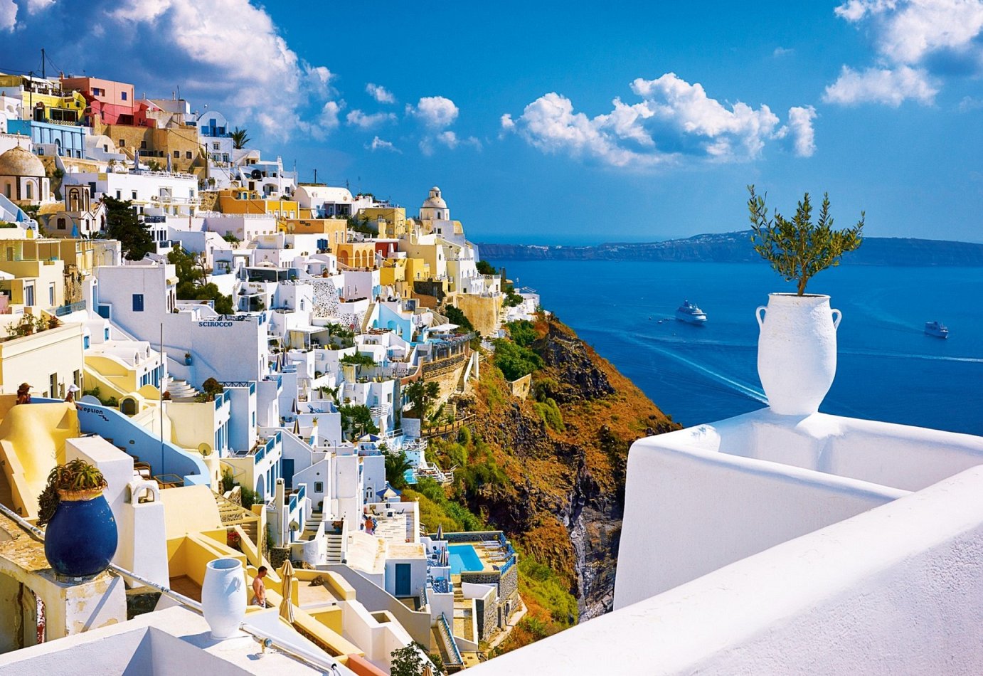 GRECE - CYCLADES - &quot;Au cœur  des Cyclades&quot; - p.262-263